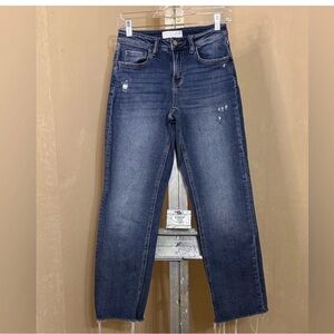 VERVET Distressed Blue Jeans